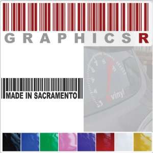   Barcode UPC Pride Patriot Made In California Sacramento CA A610   Blue