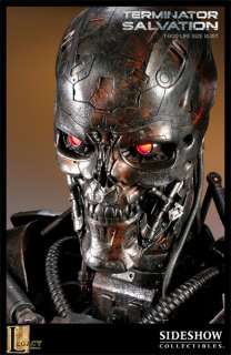 SIDESHOW Terminator T2 T 800 12 Scale Collectible Bust IN STOCK NEW 