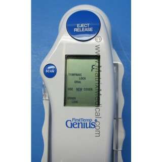 FirstTemp Genius Tympanic Ear Thermometer ~ WARRANTY  