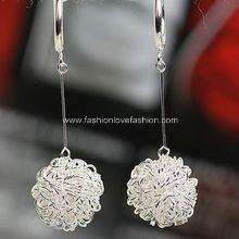 Thread Ball Dangle EARRINGS