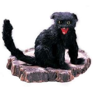   By Sunstar Industries Scary Black Cat Decoration 