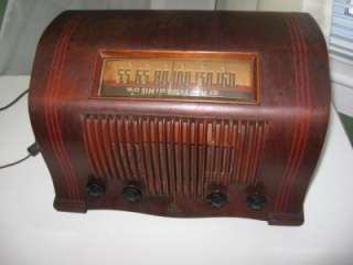 1941Emerson wood table top radio #440 (to fix) 12.5 x 8.5 x 7.5 nice 