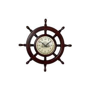  Seth Thomas Mayflower Ship Motif Dial Stained Brown Ships 