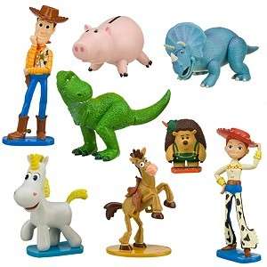 TOY STORY 3 HEROS & VILLIANS FIGURE PLAY SETS CAKE TOPPERS 15 PIECE 