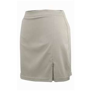   Essentials 19 Elastique Golf Skorts   Oyster Chino