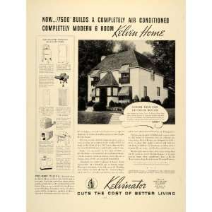  1937 Ad Kelvinator Air Conditioner Pricing Cooling Home 