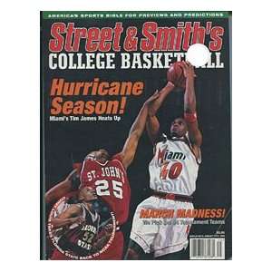  Tim James 1998 Street & Smiths College Basketball 