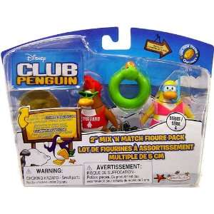  Disney Club Penguin Series 4 Mix N Match Mini Figure Pack 