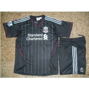     2012 club liverpool away soccer kits soccer uniform soccer jersey