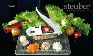 COUPE LEGUMES ET FRUITS FACILE *STEUBER /CULINARIO*  