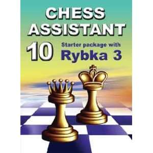  Chess Assistant 10 Starter Package with Rybka 3 Chess Software 