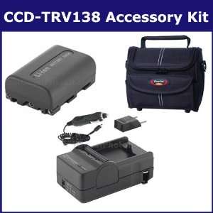  Sony CCD TRV138 Camcorder Accessory Kit includes SDM 101 