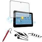 Premium 4in1 Accessory Bundle For ViewSonic G Tablet Protector+Styl 