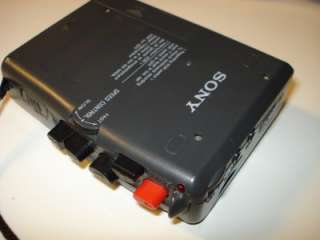 Sony TCM 353V VOR CASSETTE VOICE RECORDER SPD CONTROL  