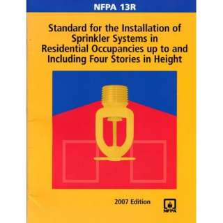  NFPA 13R Standard for the Installation of Sprinkler Systems 