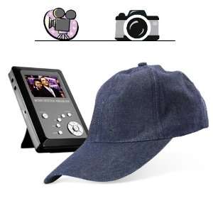  New Spy Cap Hidden Recorder with Wireless DVR   Baseball 