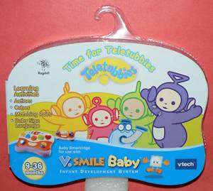 VTECH V.SMILE BABY TIME FOR THE TELETUBBIES SMARTRIDGE  