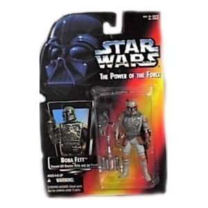  Star Wars Power of the Force Boba Fett Red Card Action Figure 