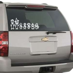   01 Stick People Kit Car or Wall Vinyl Decal Stickers 