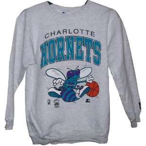 Charlotte Hornets Deadstock Starter Crewneck Sweatshirt Size Youth XL 