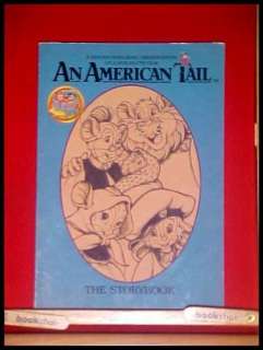 AN AMERICAN TAIL  The Storybook  Emily Pearl Kingsley  Illustrated 