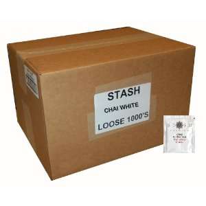 Stash Tea Company Premium White Chai Tea 1000 Teabags, 8.12 Pound Bag