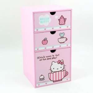  Hello Kitty Storage Box Tea Time Tower Toys & Games