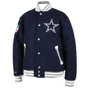 NFL Dallas Cowboys Mitchell and Ness 5631 Lifestyle Wool Jacket 