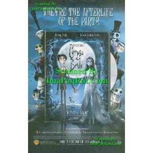 Corpse Bride Theyre the Afterlife of the Party Johnny Depp, Helena 