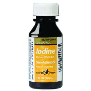  Iodine, Iodine Tincture 1oz, (1 BOX, 12 EACH) Health 