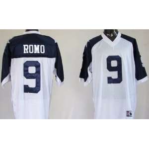  Tony Romo #9 Dallas Cowboys Replica Throwback NFL Jersey 