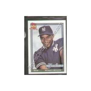 1991 Topps Regular #259 Hensley Meulens, New York Yankees Baseball 
