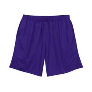  Badger Adult MensTech Trainer Shorts Purple Small Sports 