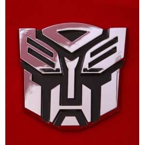 Transformers Autobot Car Chrome Badge Emblem 3d Logo