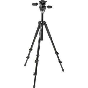   Manfrotto 294 Aluminum 3 Section Tripod W/3 Way Head