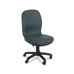  Ambition Pushbutton High Back Swivel/Tilt Chair, Charcoal 