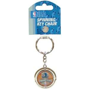 NBA Dallas Mavericks 2010 2011 Champions Spinning Key Chain  