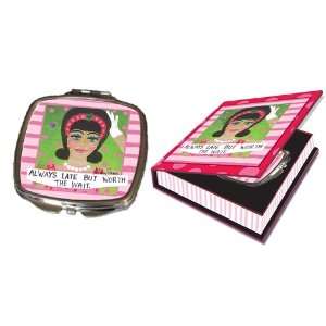  Compact Purse Mirror Always Late but Worth the Wait 