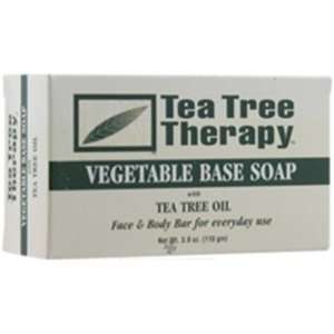  Vegetable Base Soap with Tea Tree Oil 3.90 Ounces Health 
