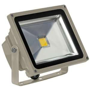 30 Watt   LED   Waterproof Flood Light Fixture   Warm White   Operates 