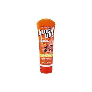 Block Up SPF 50 w/Aloe Vera   Full Spectrum UVA/UVB Protection, 8 oz 